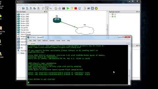 How to Configure cisco SDM and get the console access from Physical machine loopback adapter