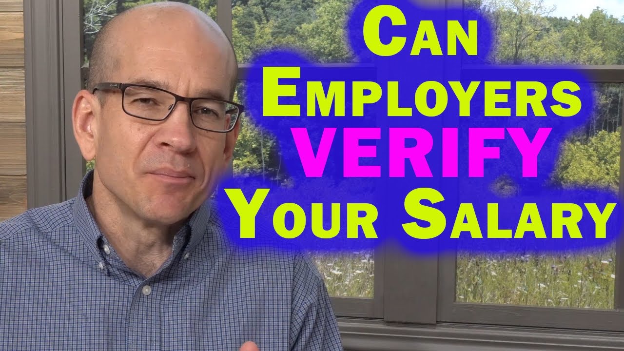 Can Employers Verify Your Salary What If You Are Underpaid YouTube