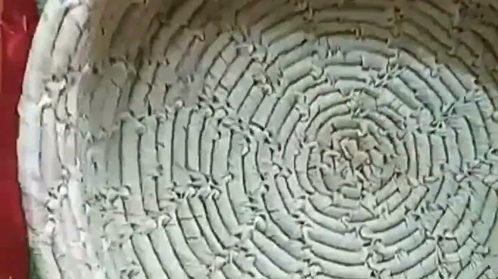 Fresh vegetables in date palm leaves basket