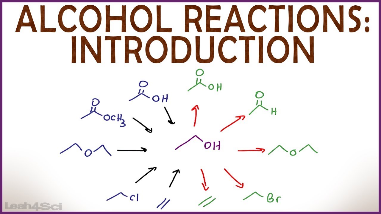 The Reaction Of The Alcohols