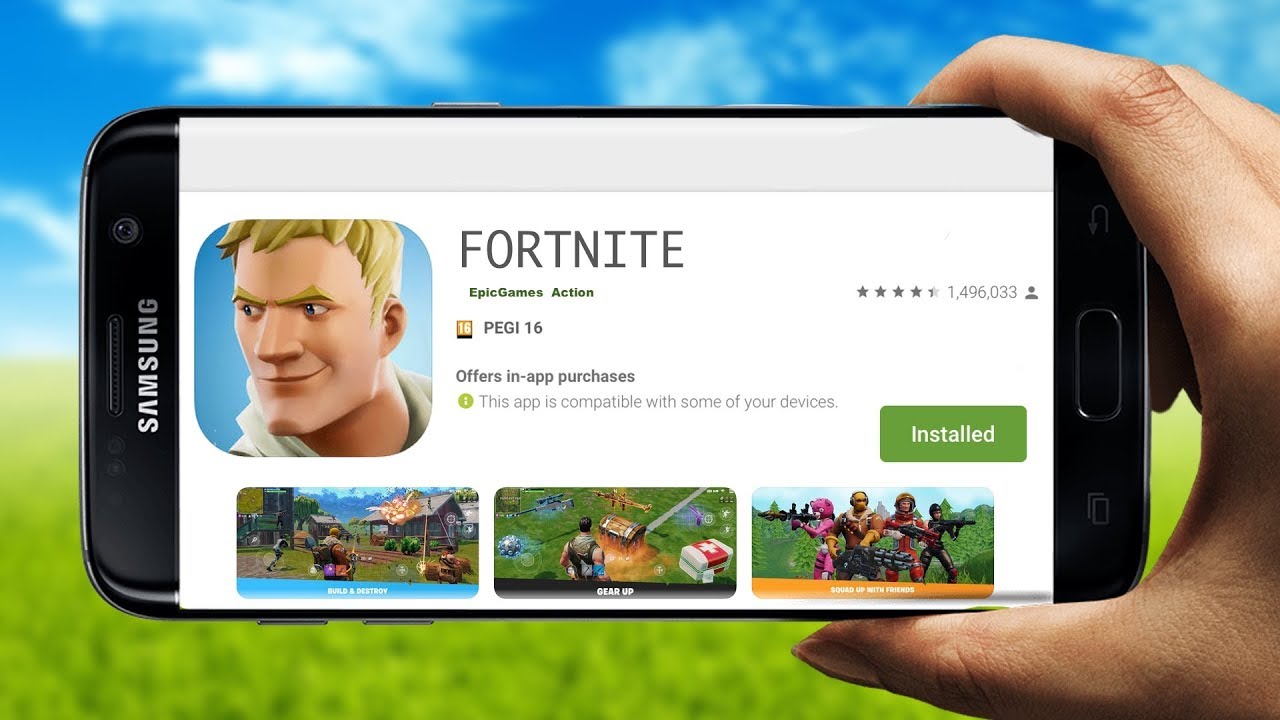 Fortnite Mobile Android Is Here Fortnite App Android Google Play - fortnite app android google play release gameplay