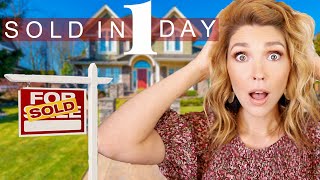 How we SOLD OUR HOUSE in ONE DAY \\ with a napkin + a skateboard 😉