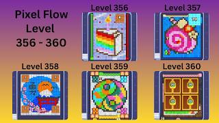Pixel Flow - Level 356 - 360