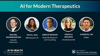 AI for Modern Therapeutics Panel