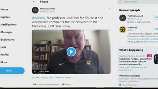 Mizzou professor removed from teaching after Wuhan joke