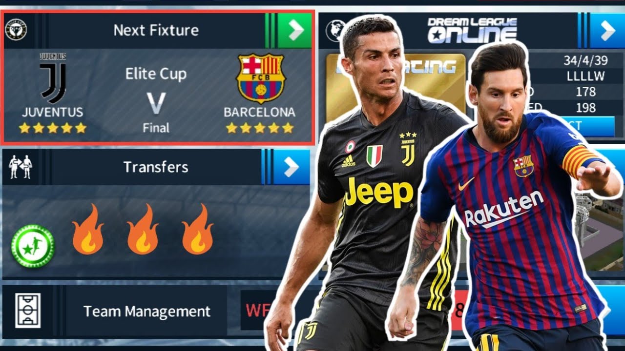 Barcelona Juventus Final Match Dream League Soccer 2018 Gameplay Full Hd