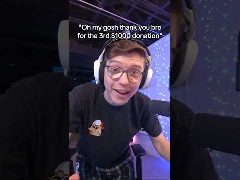 Viewer DONATES His LIFE SAVINGS