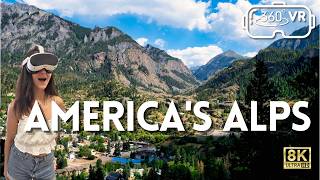 Ouray, Colorado 8K 360° VR | Hiking the Switzerland of America