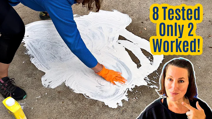 How To Remove Oil Stains From Driveways & Concrete Garages (Testing 8 Popular Ways)