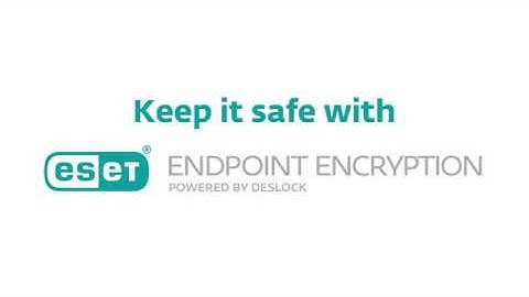 ESET Endpoint Encryption - Traveling with your business data?