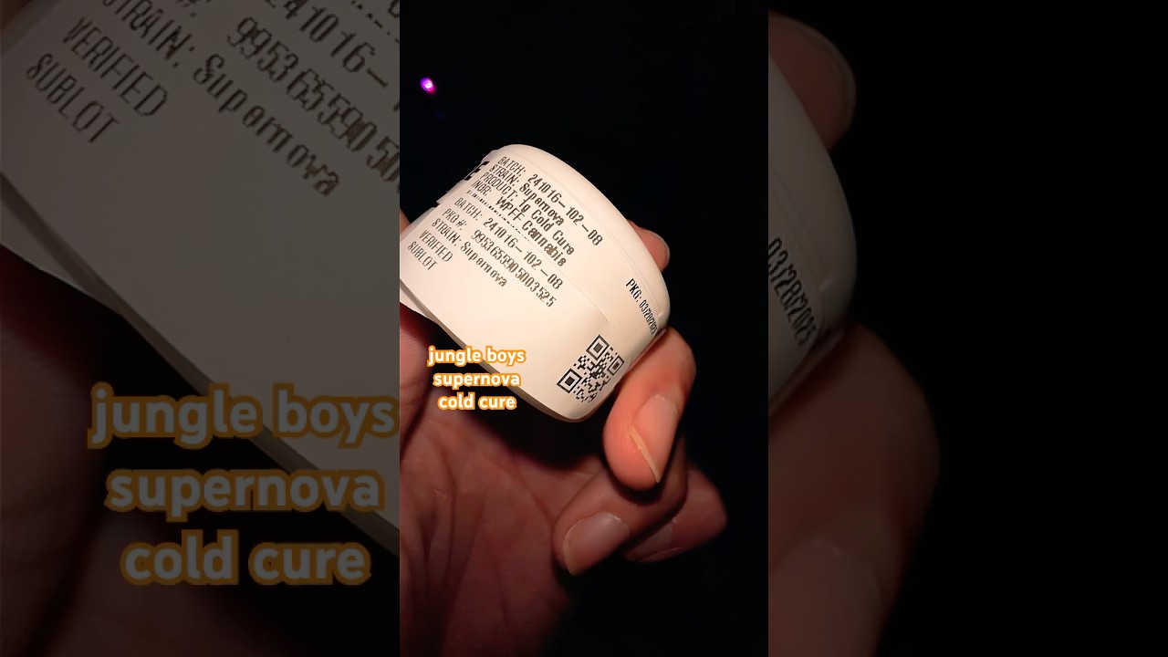 Supernova🌟Cold Cure Dab & Review 