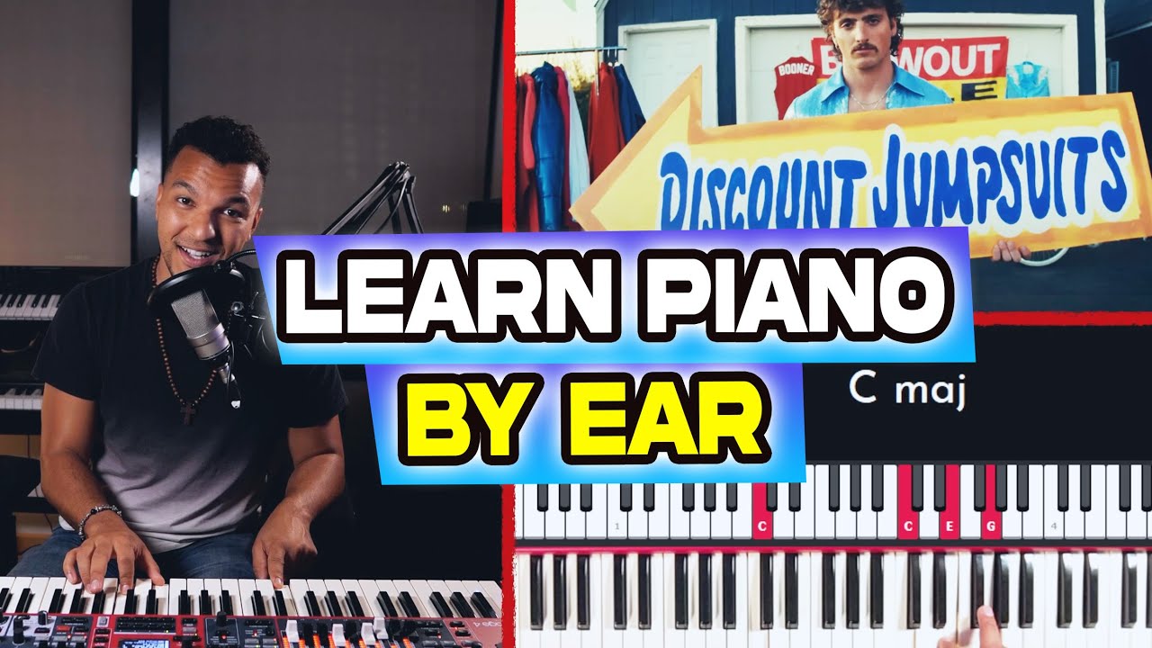BENSON BOONE - Mr. Electric Blue | Learn Piano by ear #2 (tutorial)