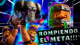 La DOBLE EVO qué esta ROMPIENDO 💪 el META #CLASHROYALE