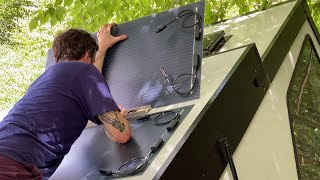 Camper Rooftop Solar Installation (A-Frame) by Burnt OnBothEnds 587 views 1 year ago 1 minute, 31 seconds