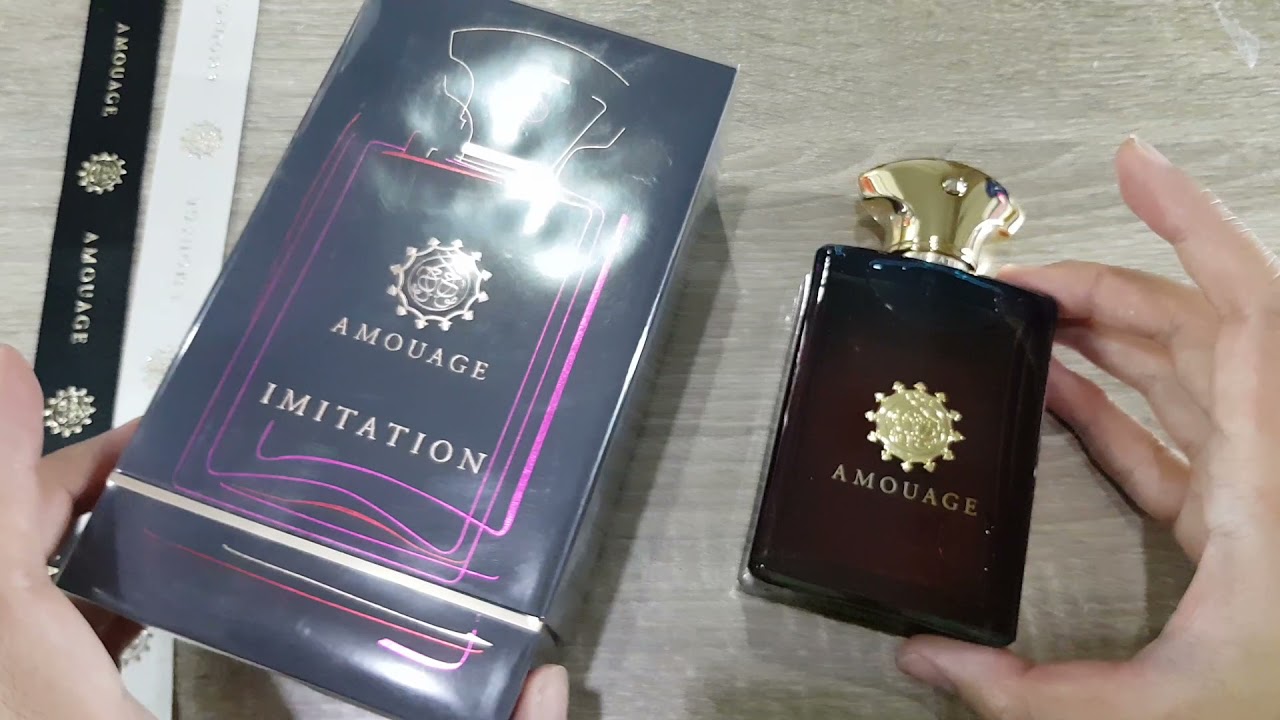 Amouage Imitation Man Unboxing - YouTube