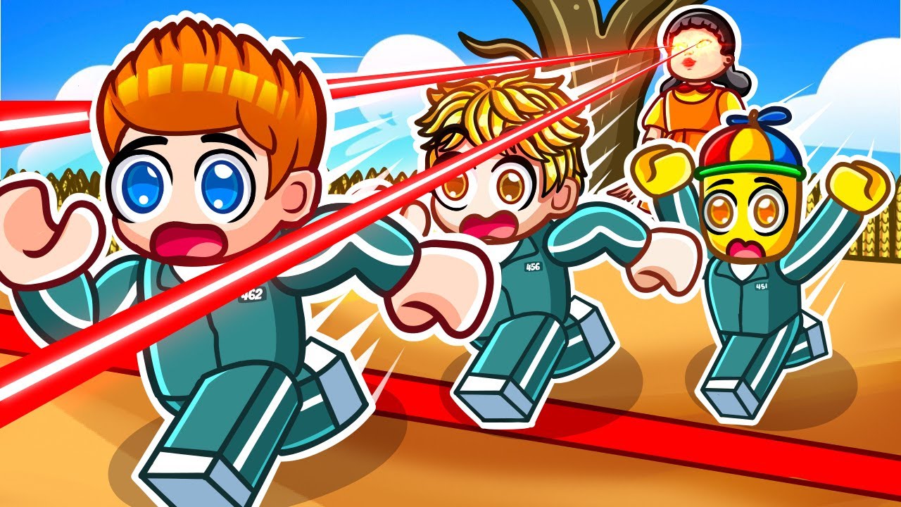 UCIEKAMY przed LALECZKĄ SQUID GAME w Roblox!