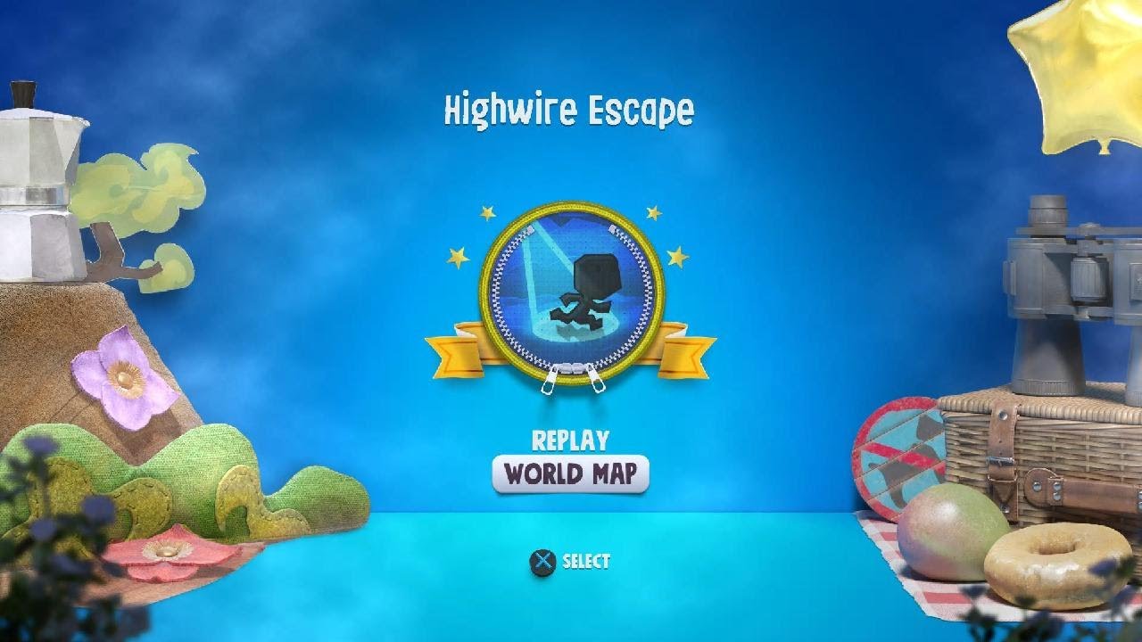 Sackboy: A Big Adventure -  The Soaring Summit // Highwire Escape // Walkthrough