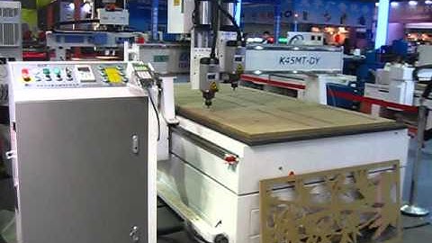 K45MT-DY cnc router ,with 2 spindle