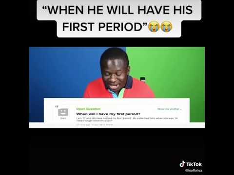 A Boy First Period 🤯✨😂
