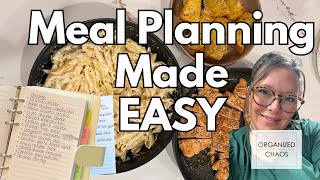 Meal Planning Made EASY / Family Dinner Ideas / Recipes