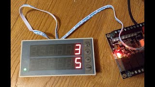 Celebrity Video Tutorial 8 - FX1N Programmable Logic Controller PLC - UP DOWN Counter with Display Profile