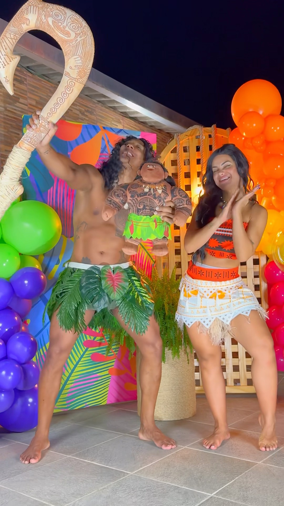 Quantas vezes você já assistiu MOANA 1 e 2?​⁠@mayca.brasil #moana #maui #transition #fantasy
