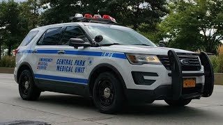 Brand New Central Park Medical Unit Flycar Participating In The Memorial Ride For Richie In Nyc