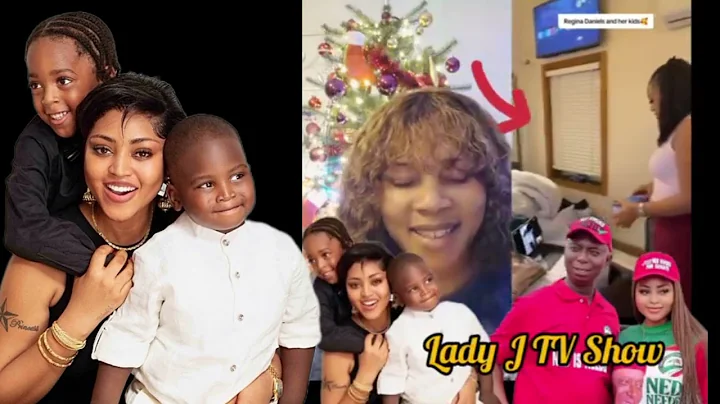 Nawa ooo Regina daniels cried out as ned nwoko file for full custody of her 2 children