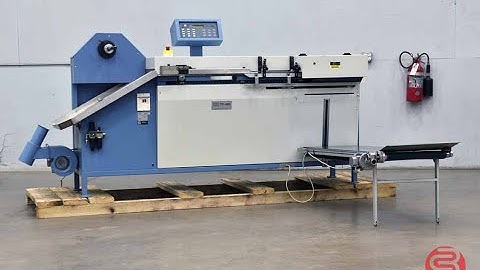 2007 Rilecart TP-480 Semi-Automatic Double Loop Wire Binder