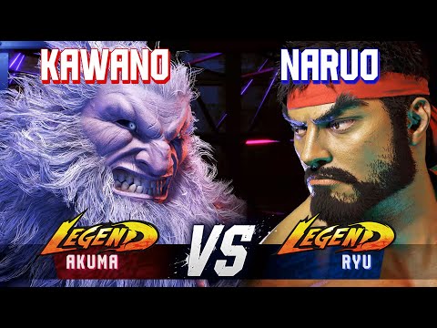 SF6 ▰ KAWANO (Akuma) vs NARUO (Ryu) ▰ High Level Gameplay