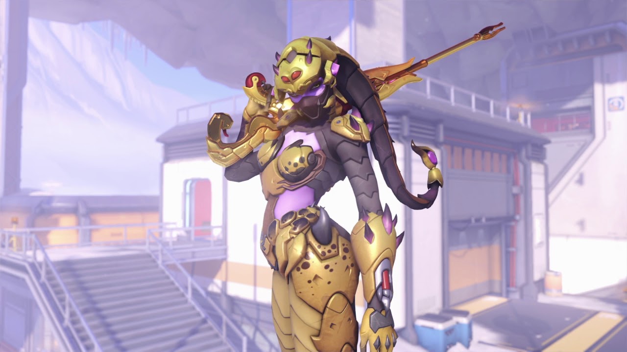 widowmaker halloween 2020 Widowmaker Scorpion Skin Demo Legendary Golden Weapon Ps4 Youtube widowmaker halloween 2020