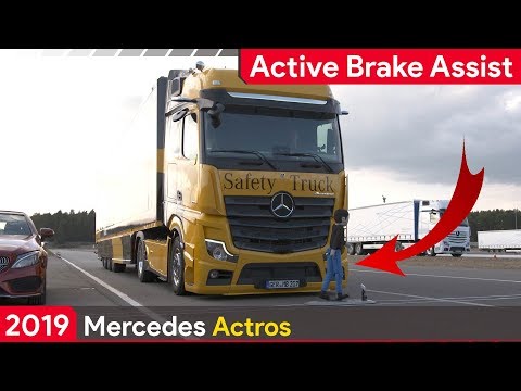 2019 Mercedes Actros ► Active Brake Assist