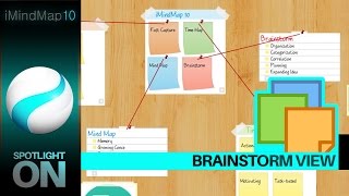Celebrity Spotlight On: iMindMap 10's Brainstorm View Wealth