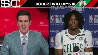 'One game at a time' - Robert Williams III talks Game 4 blowout over Heat | SportsCenter