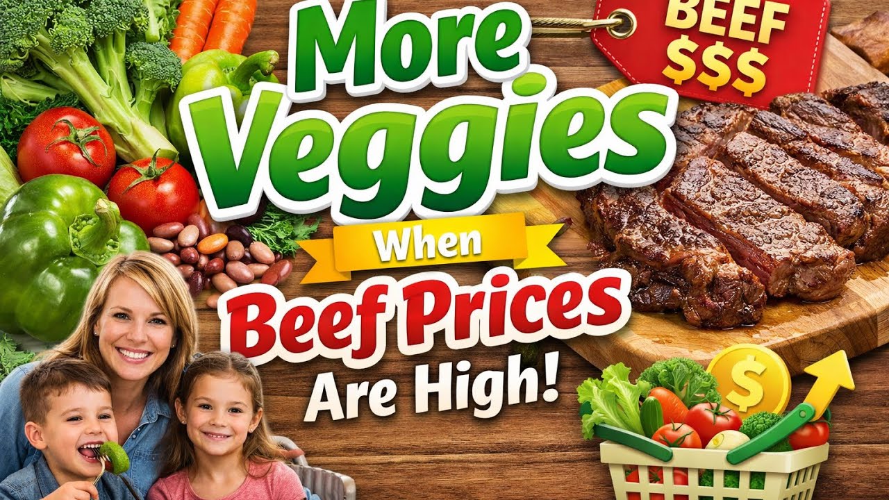 Как накормить детей при ограниченном бюджете: больше овощей, когда цены на говядину высоки.