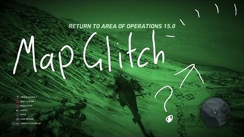 Ghost Recon Wildlands: Map Glitch (World First)