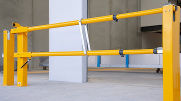 How to Keep Your Loading Dock Safe with the Telescopic Boom Gate!