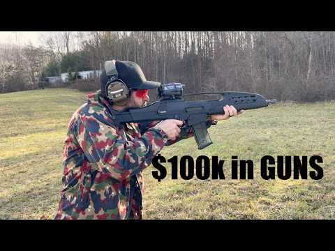 Shooting 100k in guns!