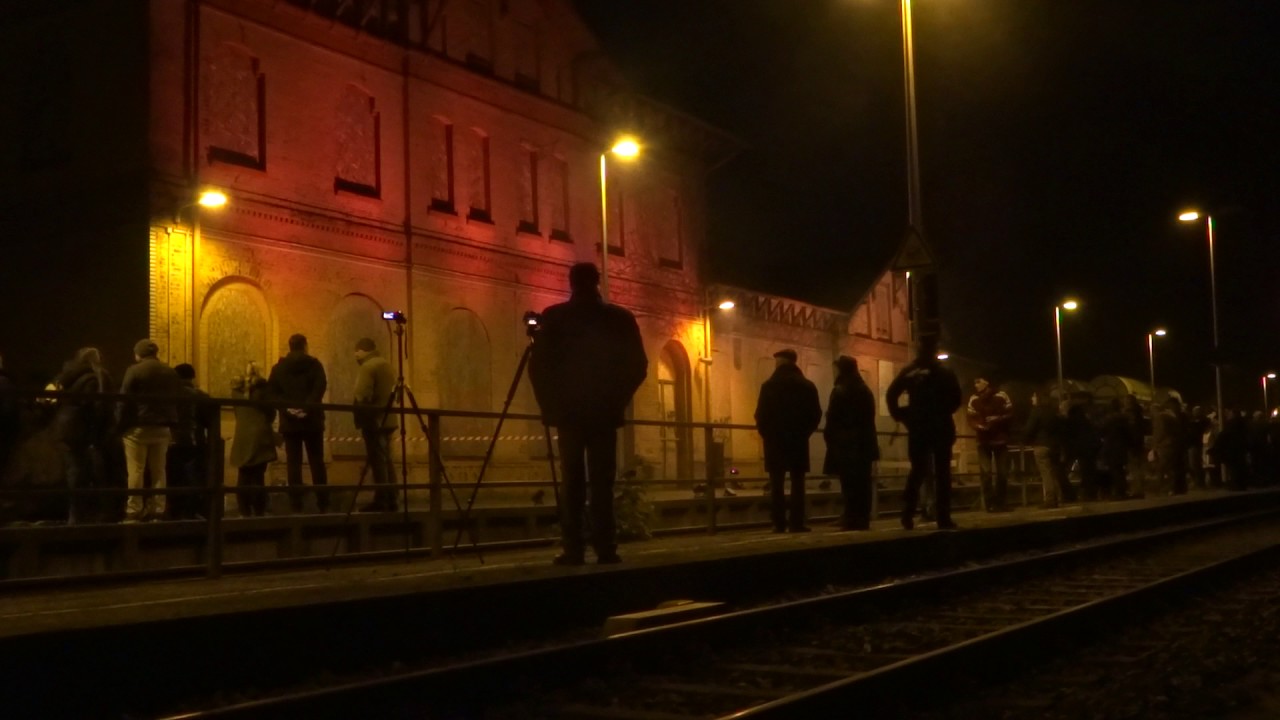 Licht- und Klanginstallation belebt den Dorstener Bahnhof