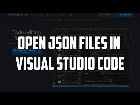 Video: Jak otevřu vs JSON v kódu?