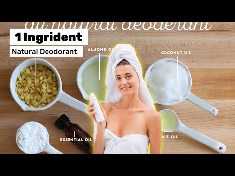 1-Ingredient Natural Deodorant That Really Works Thunder Remedies