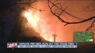 Sapulpa Fire Dept. puts out two house fires