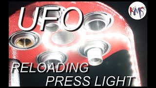 Installation of the UFO Reloading Press LED light kit on the Hornady LnL AP
