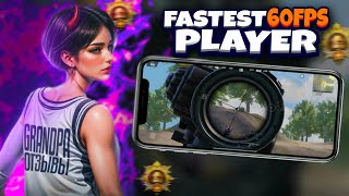 PUBG MOBILE BEST 60FPS PLAYER 😱 | PUBG MOBILE 