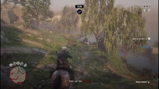 Horse Drifting Cliffhanger Kills! **Must Watch Until The End** Red Dead Online