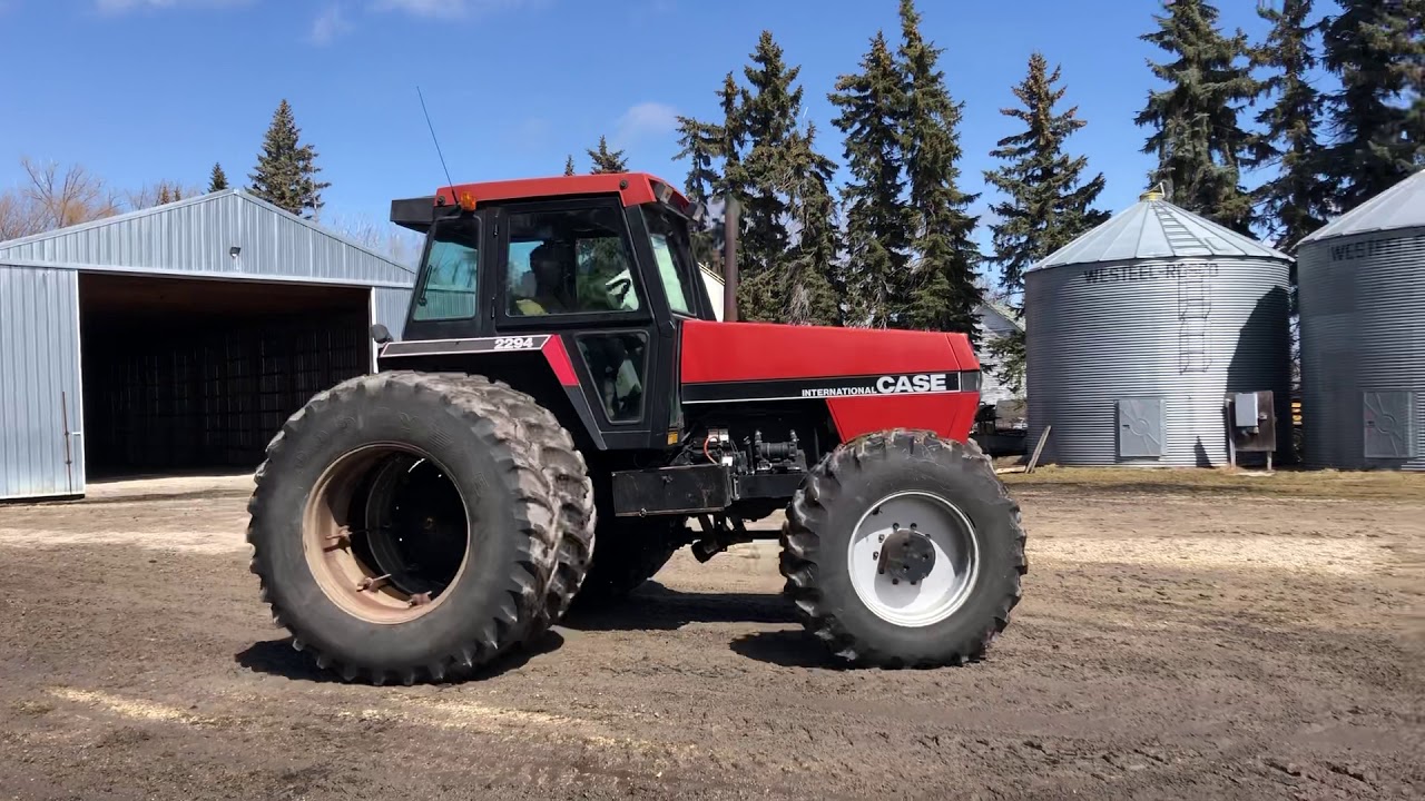 SOLD 1985 CaseIH 2294 tractor April 17 Century Smith Farms - YouTube