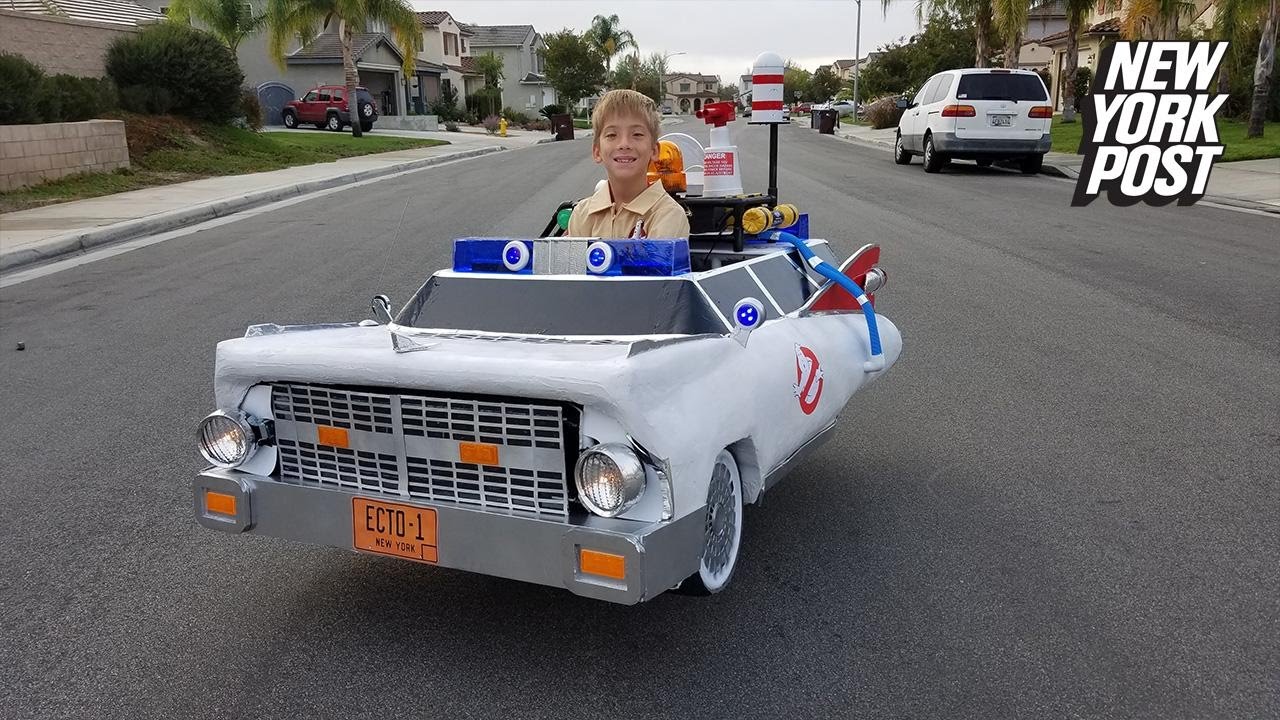 ny post mets This kid turned his wheelchair into the greatest Halloween costume ever