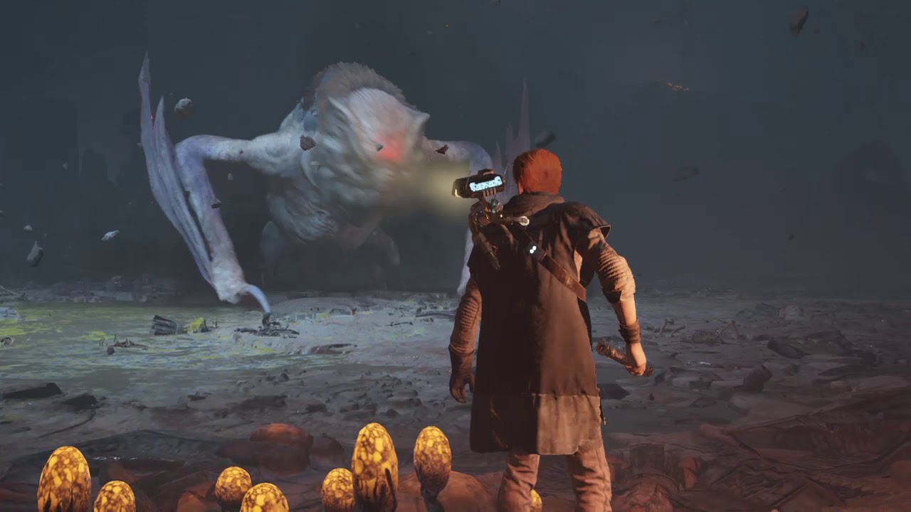 STAR WARS Jedi Fallen Order Boss climbing claws. YouTube