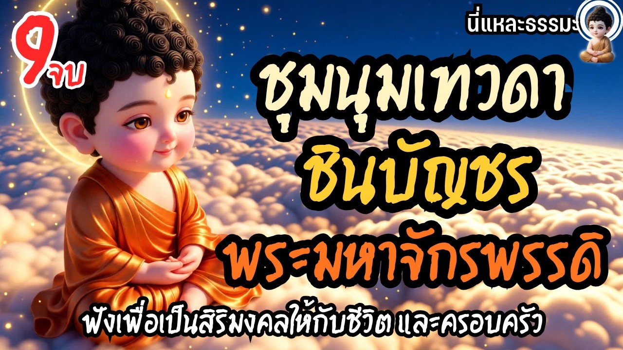 ❄️บทสวดมนต์: ชุมนุมเทวดา ชินบัญชร พระคาถามหาจักรพรรดิ | #เพลงสวดมนต์ #นี่แหละธรรมะ