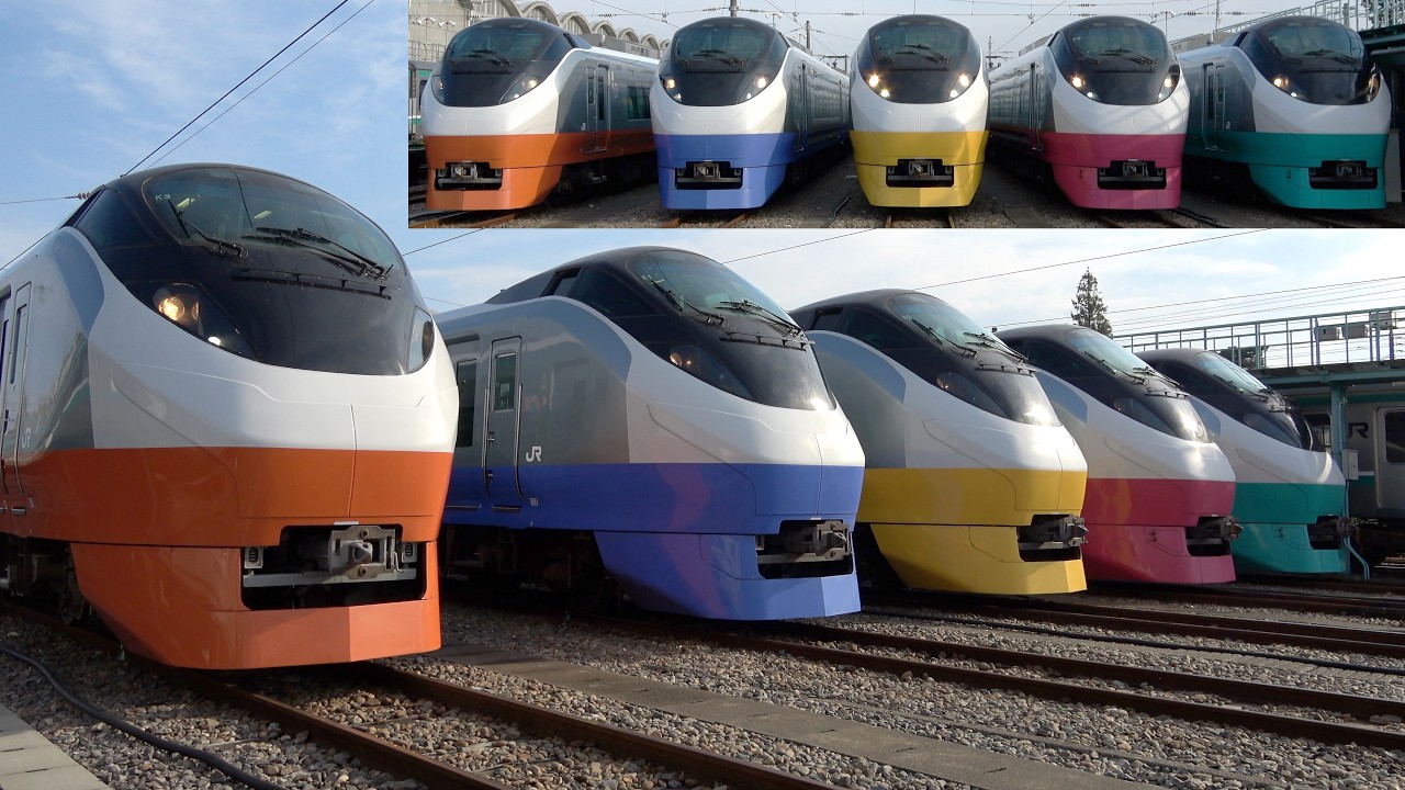 E657系フレッシュひたちリバイバルカラー（全5色）映像集 2023〜2025年